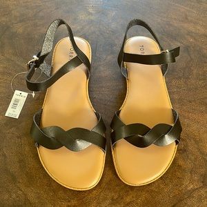 Torrid Braided Sandals Size 11